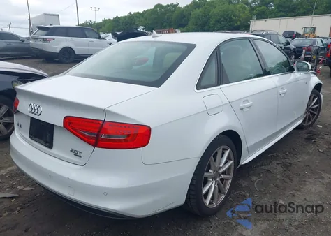 2014 Audi A4 2.0T Premium from USA, damaged, VIN WAUFFAFL2EN022119